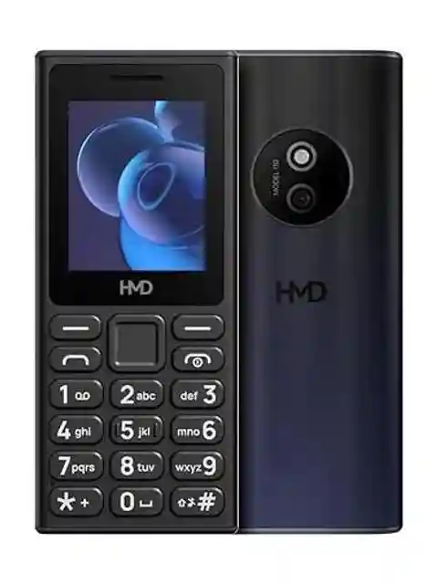HMD 110 Keypad Mobile Phone with 2.0-Inch Display, 1000mAh Battery, FM Radio and MP3 Player