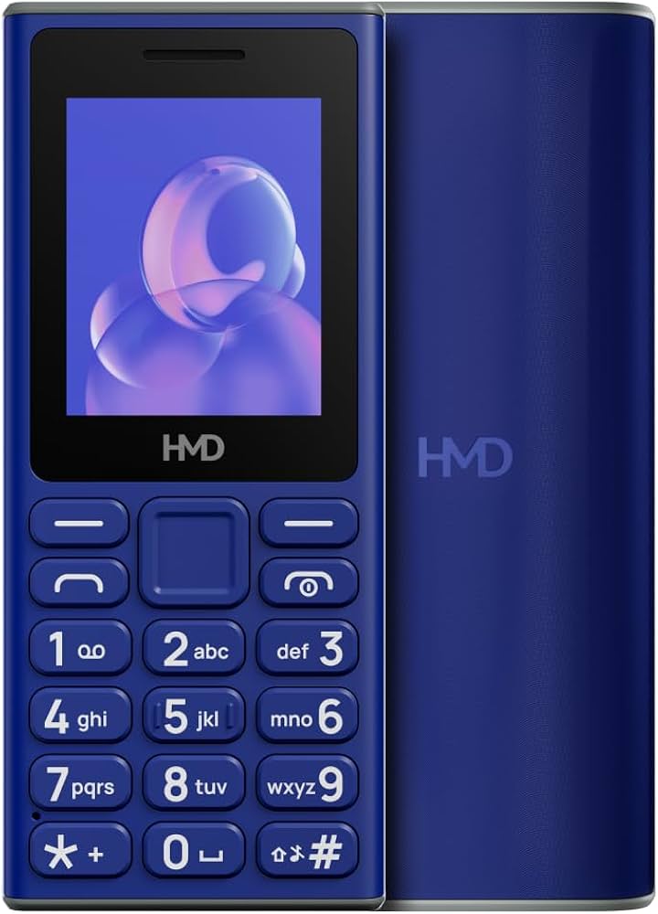 HMD 105 Keypad Mobile Phone with 2.0-Inch Display, 1000mAh Battery and Wireless FM Radio