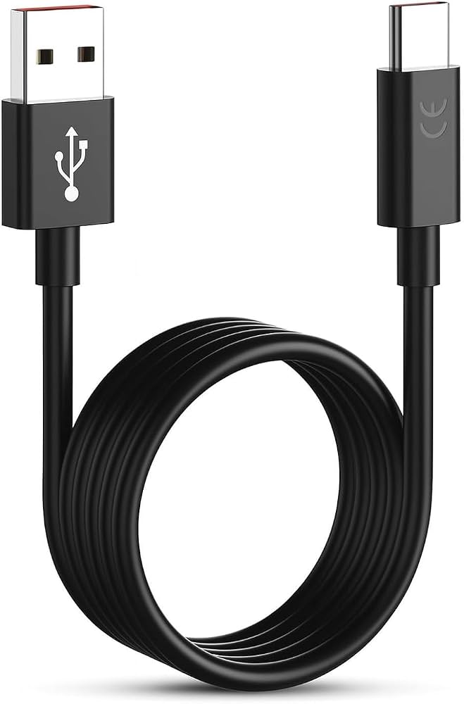 Motorola USB-A to USB-C Data and Fast Charging Cable – Black