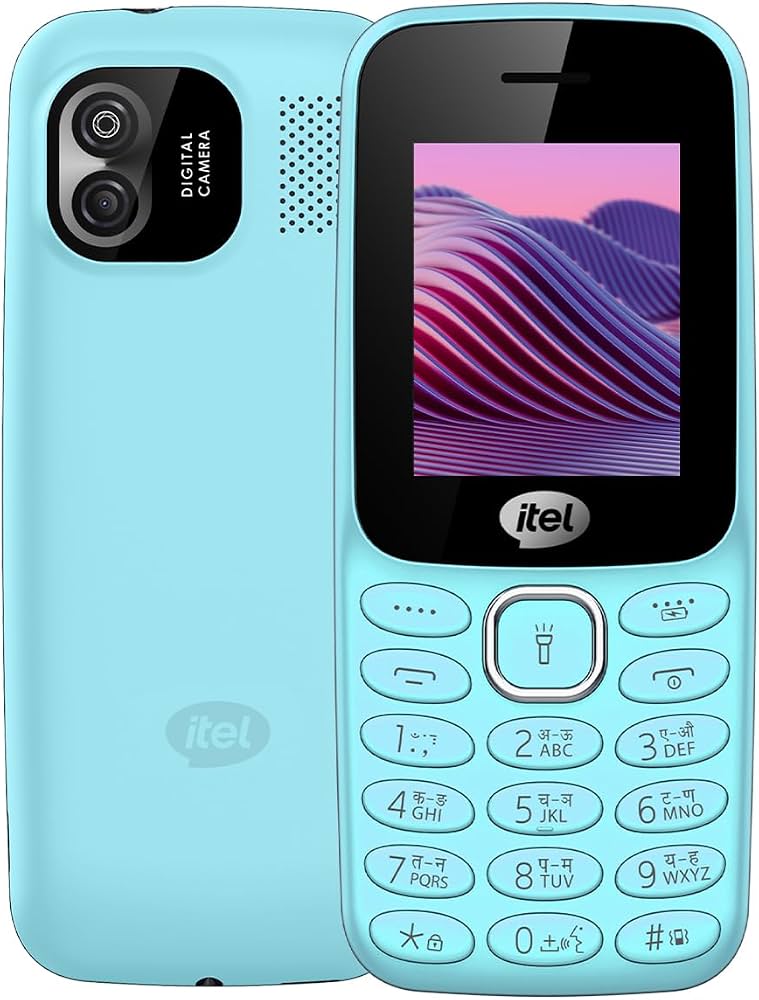 itel IT2181 Dual SIM Keypad Mobile Phone with 2-Inch Display, 1200mAh Battery and Wireless FM Radio