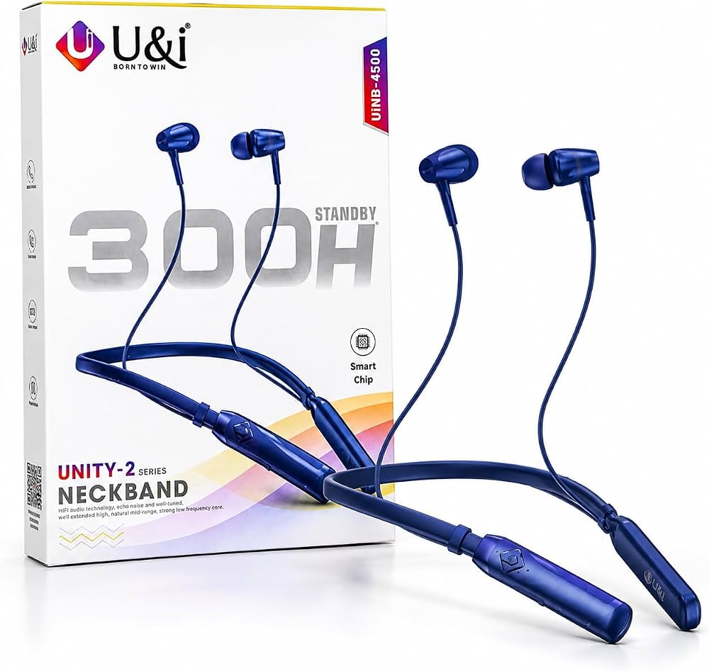 U&I Wireless Neckband Earphones
