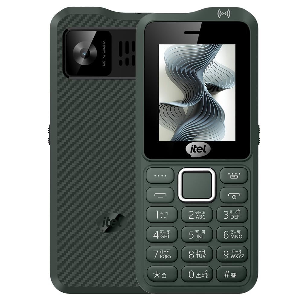 itel King Signal Keypad Mobile Phone with 1500mAh Battery, Type-C Charging and Wireless FM