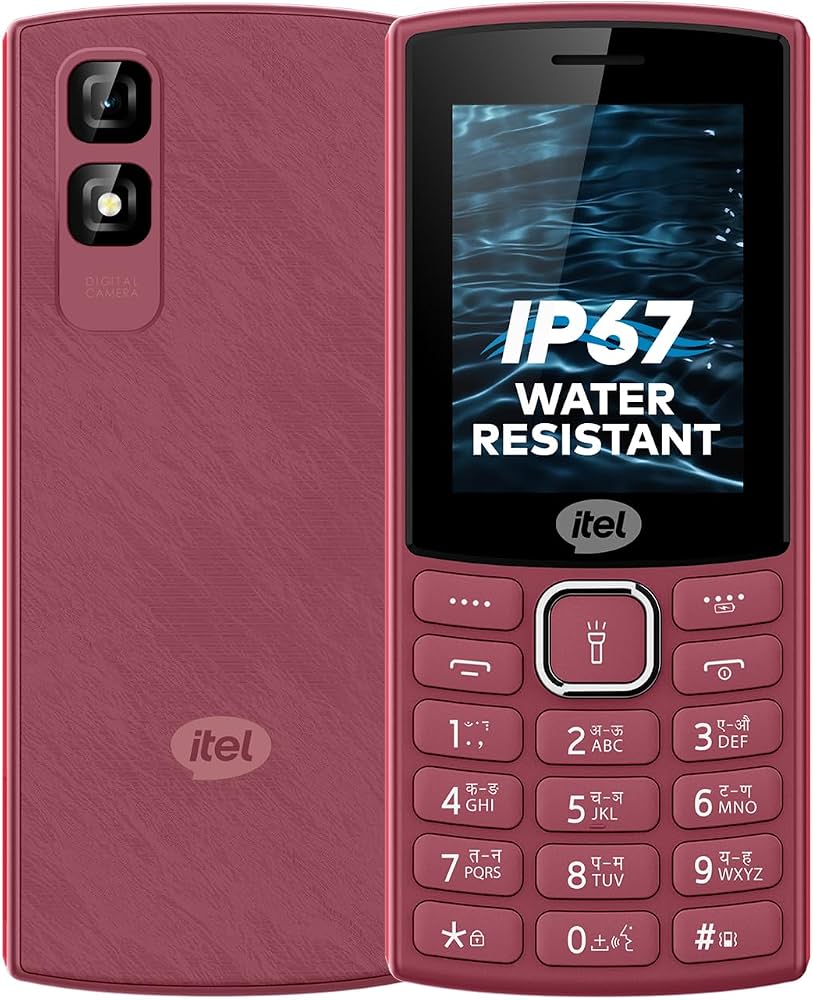 itel Aqua IP67 Water and Dust Resistant Feature Phone