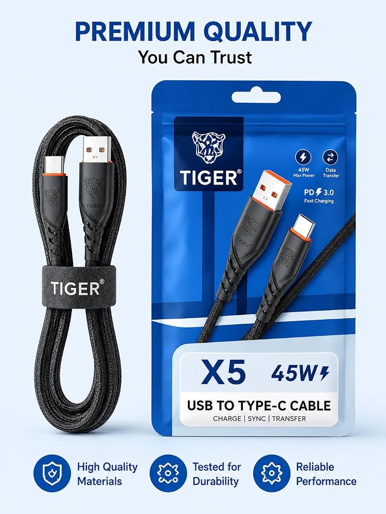 Tiger USB Cable