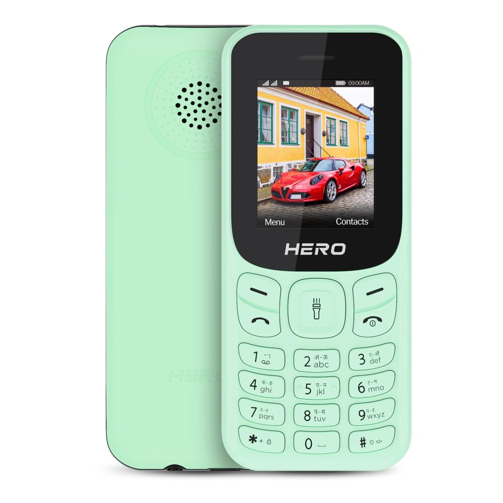 Lava Hero Shakti Dual SIM Keypad Mobile Phone with 1.8-Inch Display and Wireless FM