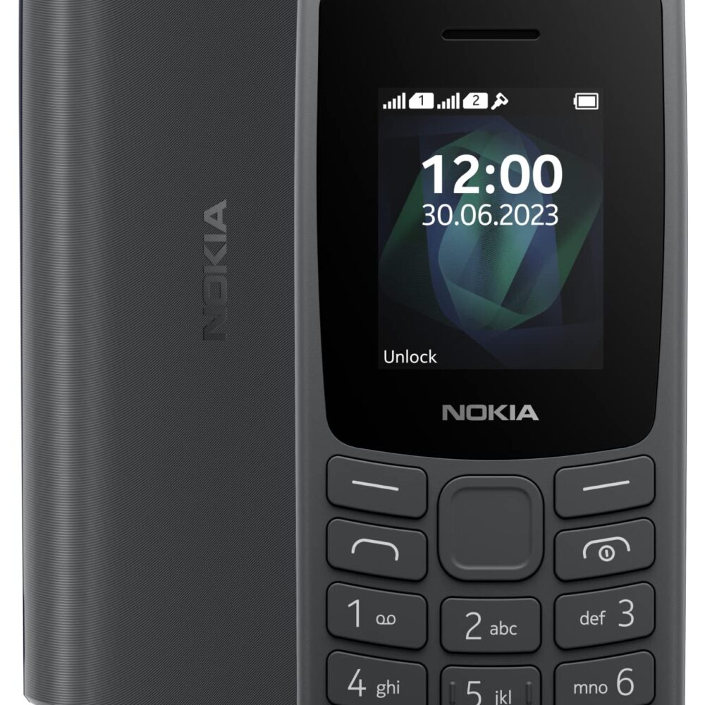 Nokia 105 Classic Keypad Mobile Phone with Wireless FM Radio and Built-in UPI Support