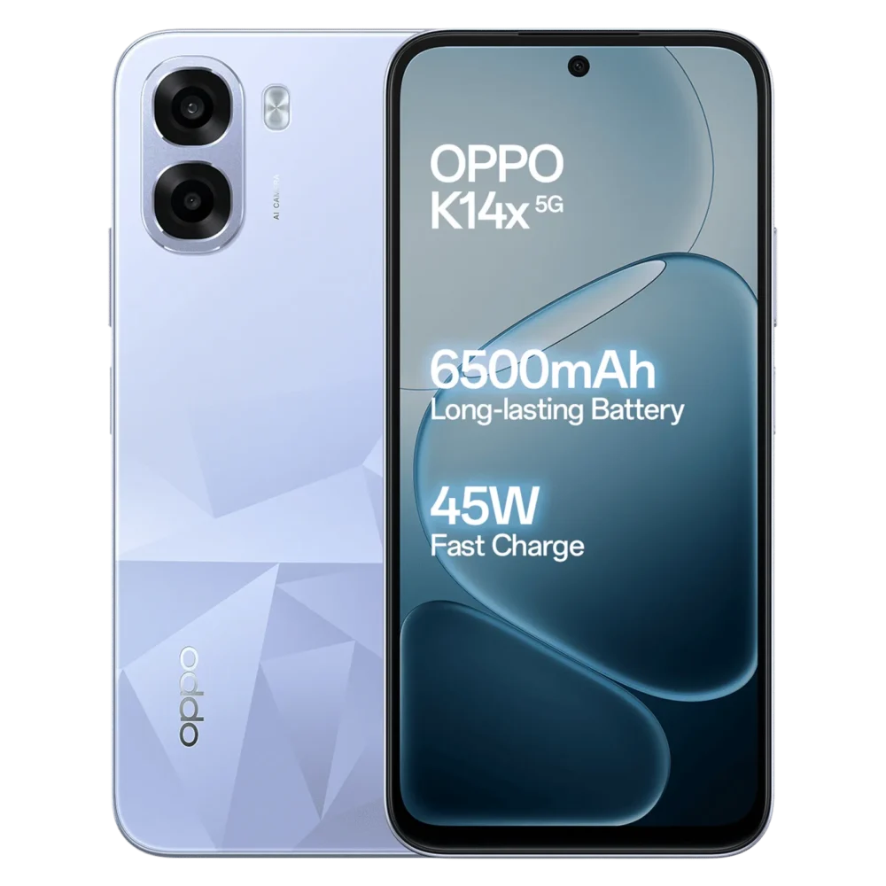 OPPO K14x 5G Smartphone (4GB RAM, 128GB Storage)