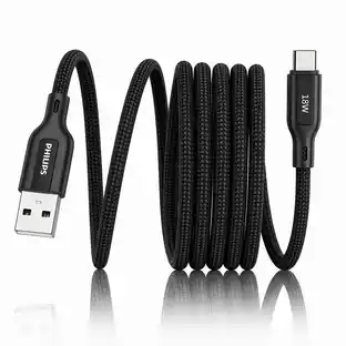 Zebronics ZEB-MU240 Micro USB Fast Charging and Data Sync Cable – 18W, 1 Metre