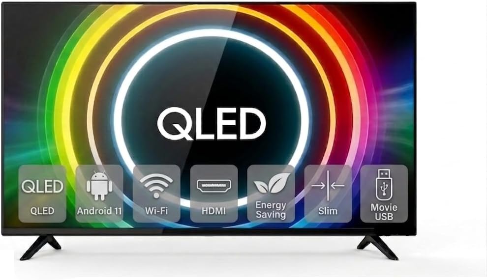 Techcon T432D10VCQL 43 Inch QLED Smart TV