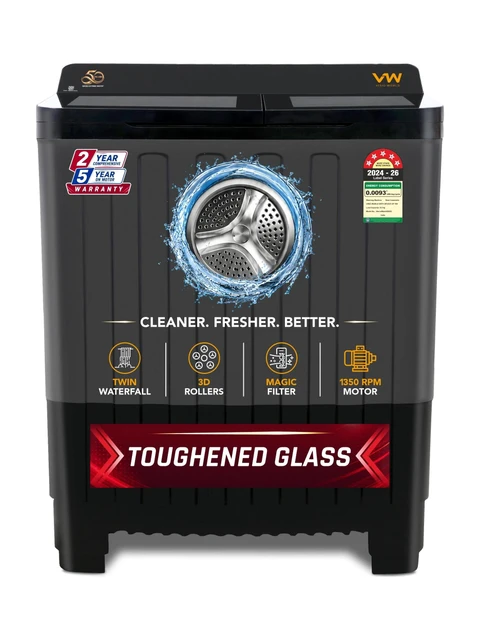 VG VGWS85AG/2024 Semi Automatic Washing Machine 8.5 KG