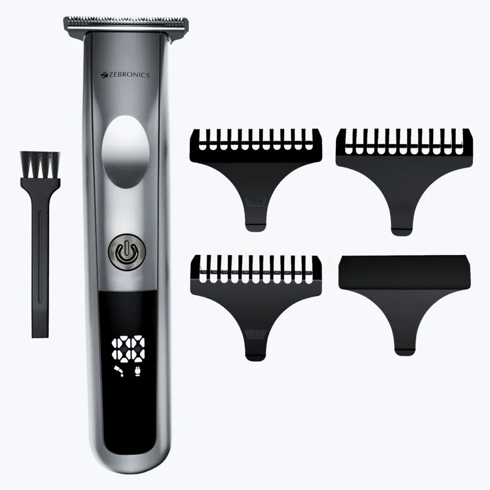 Zebronics ZEB-HT120 Cordless Beard Trimmer with LED Display and Type-C Charging