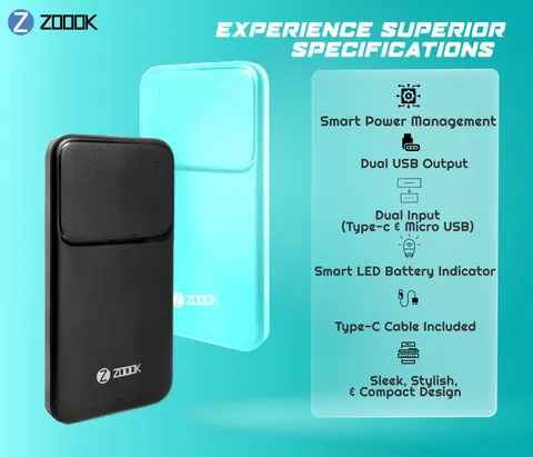 ZOOOK ZP-PB10DD Power Bank