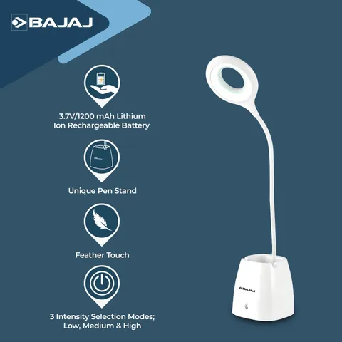 Bajaj Softlite LED RC Table Lamp 2W